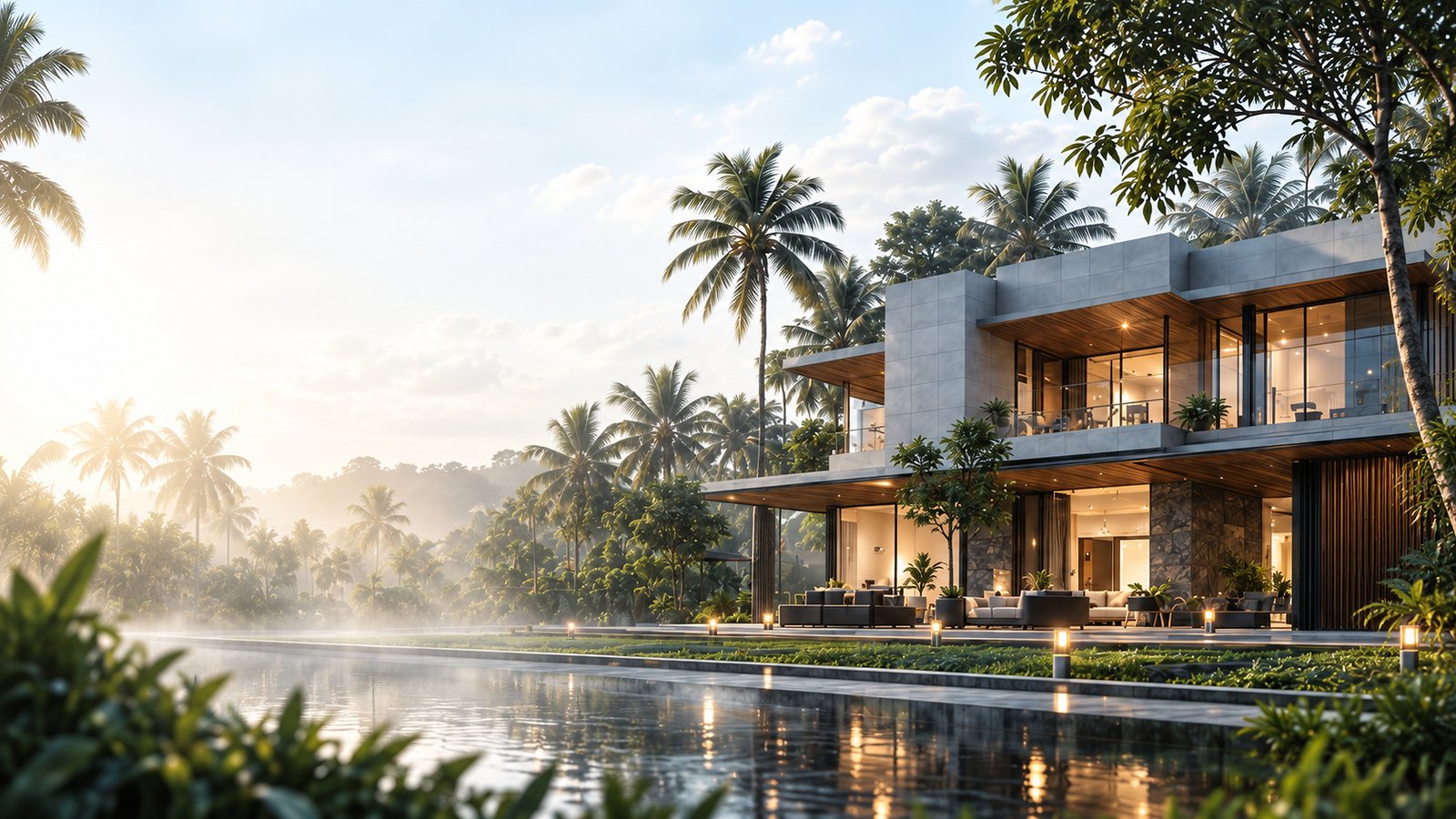 Calista EPC Contemporary Kerala Villa Architecture